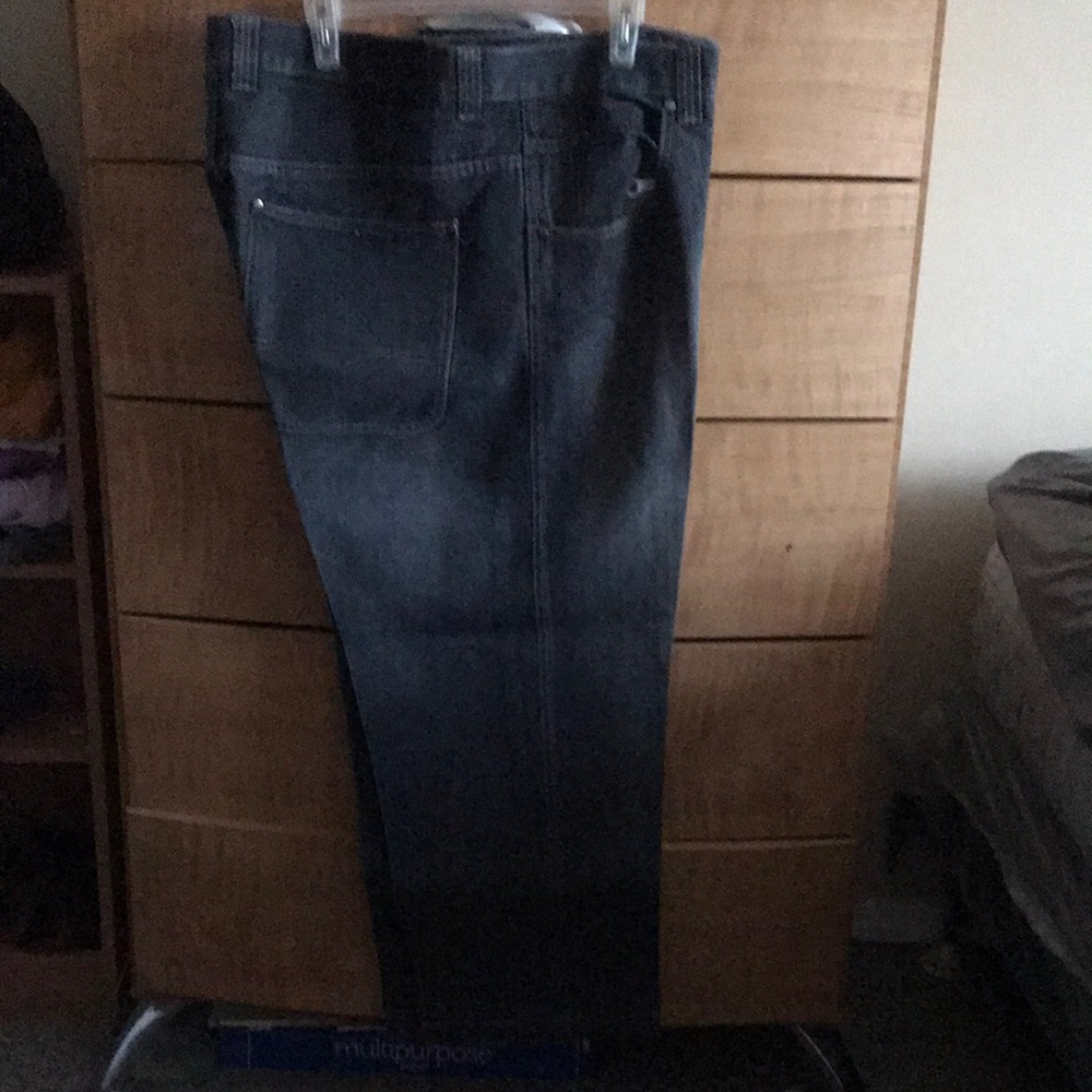 Men's Black Jeans Moda Jeans U.S.A. Altered